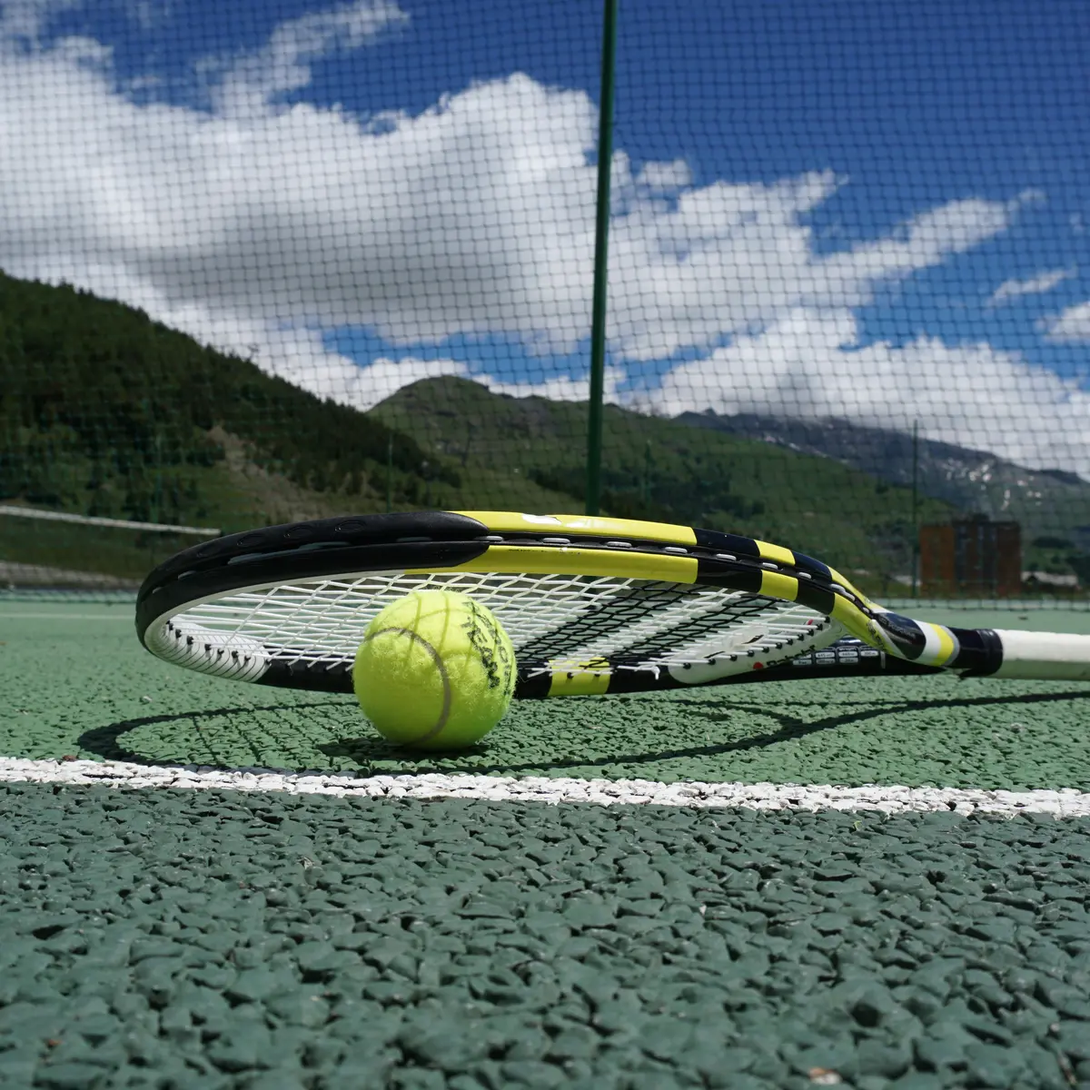 Courts de tennis Orcières