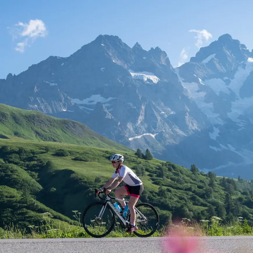 Cyclisme col du Lautaret