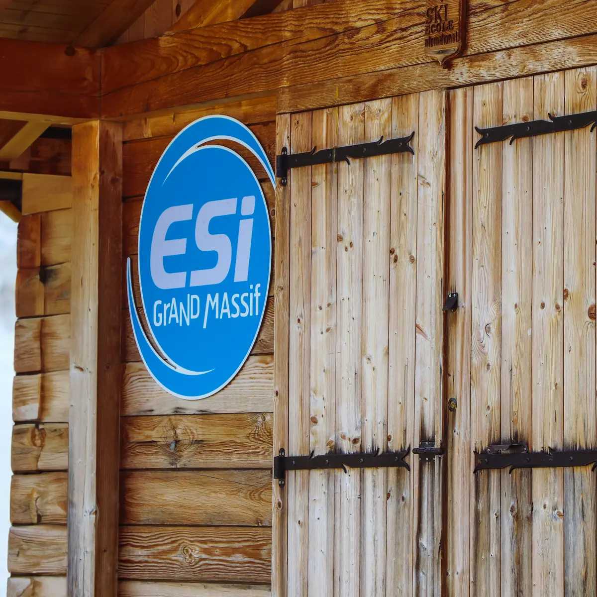 Chalet d'accueil sur les pistes à Flaine Forêt