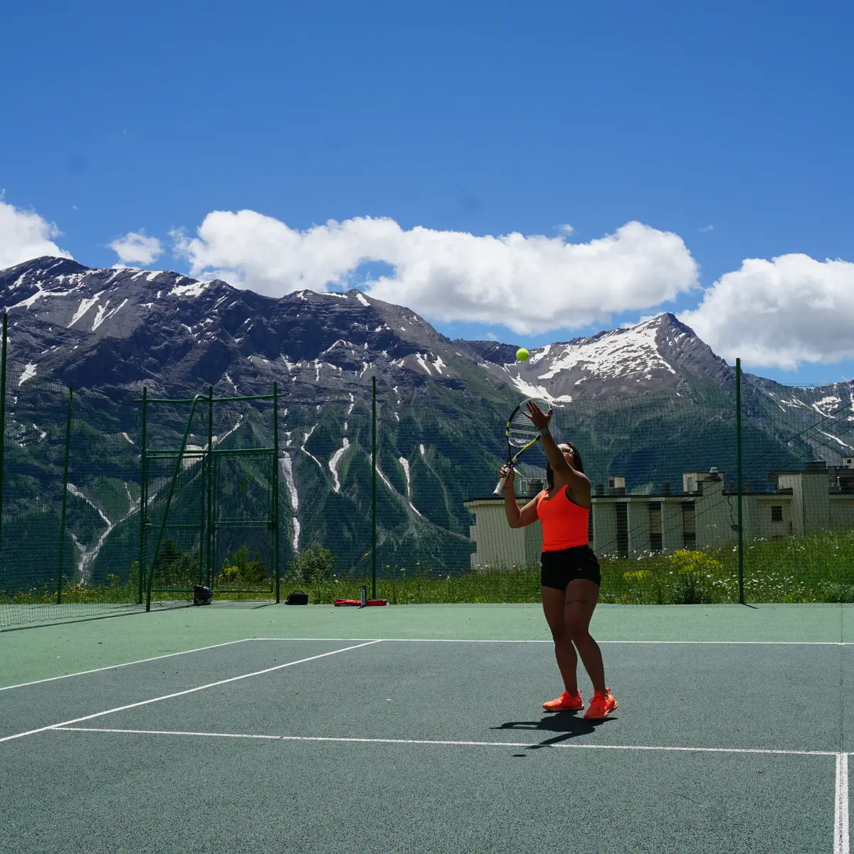 Courts de tennis Orcières