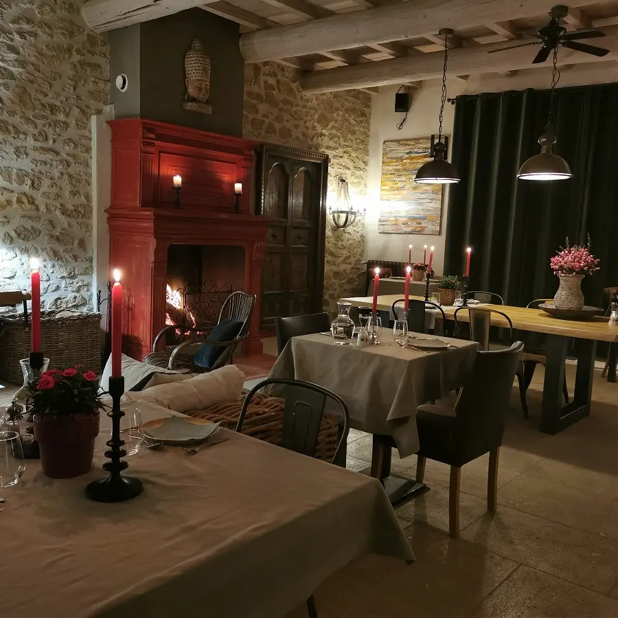 La salle pour dîner