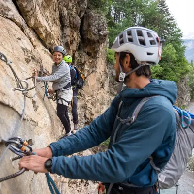 La Via ferrata accessible aux familles