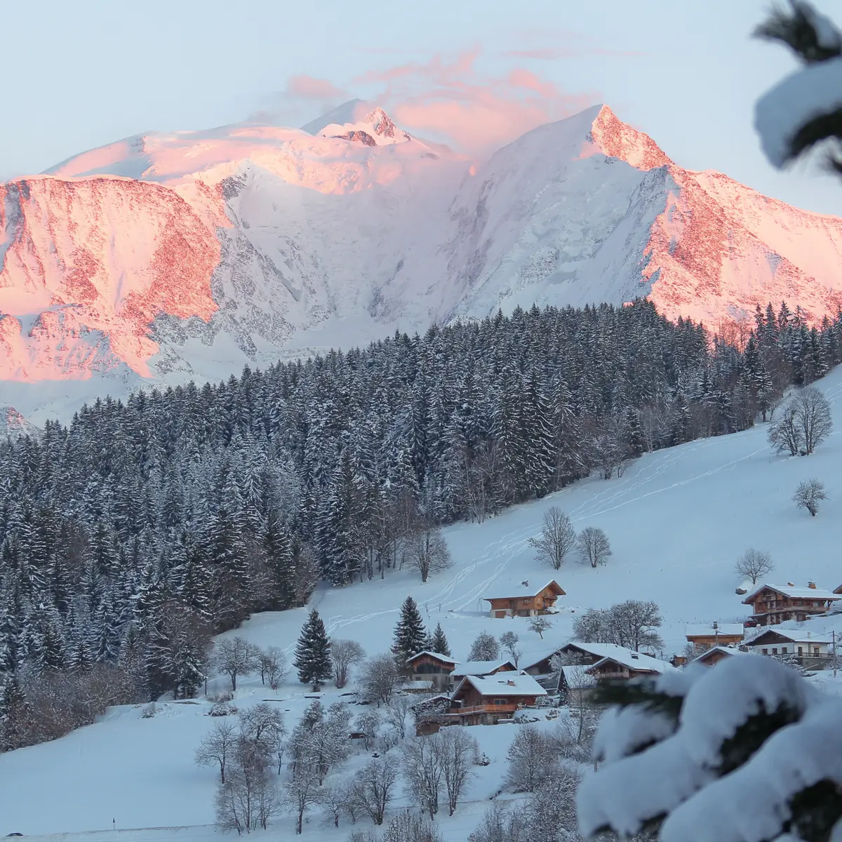 Vue du Mont Blanc