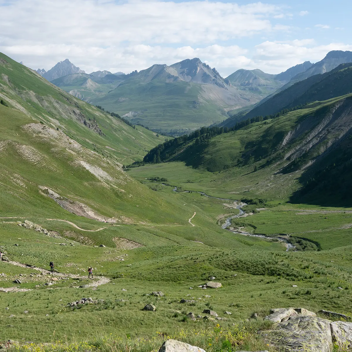 Randonnée au lac du Lauzanier
