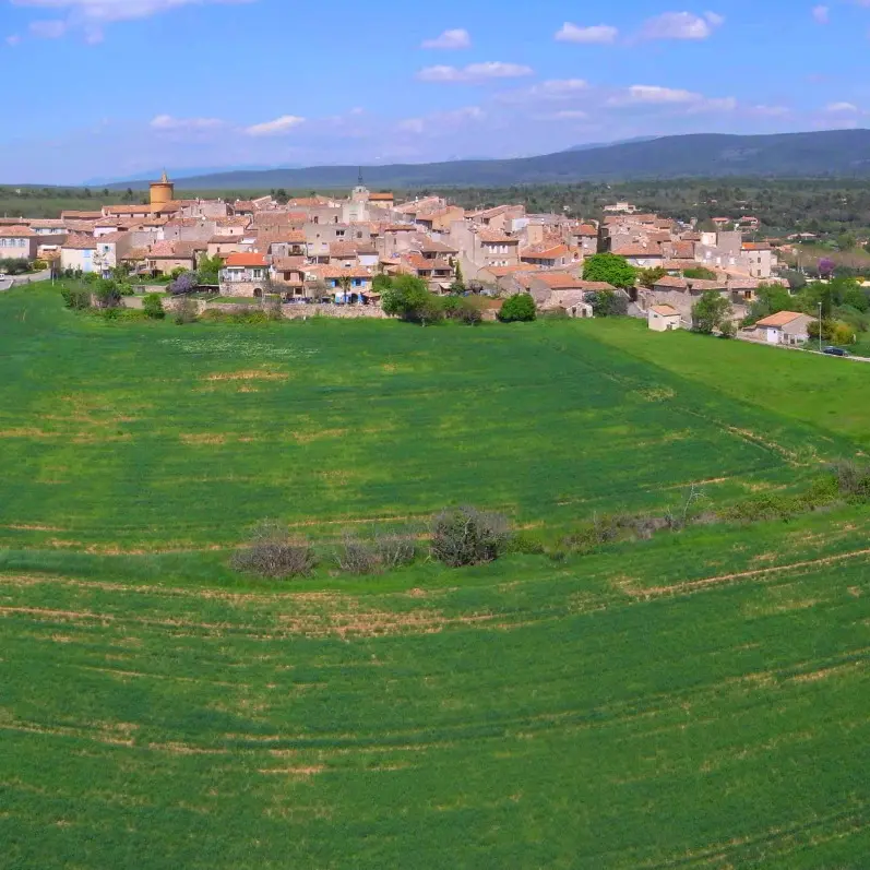 Vue panoramique du village