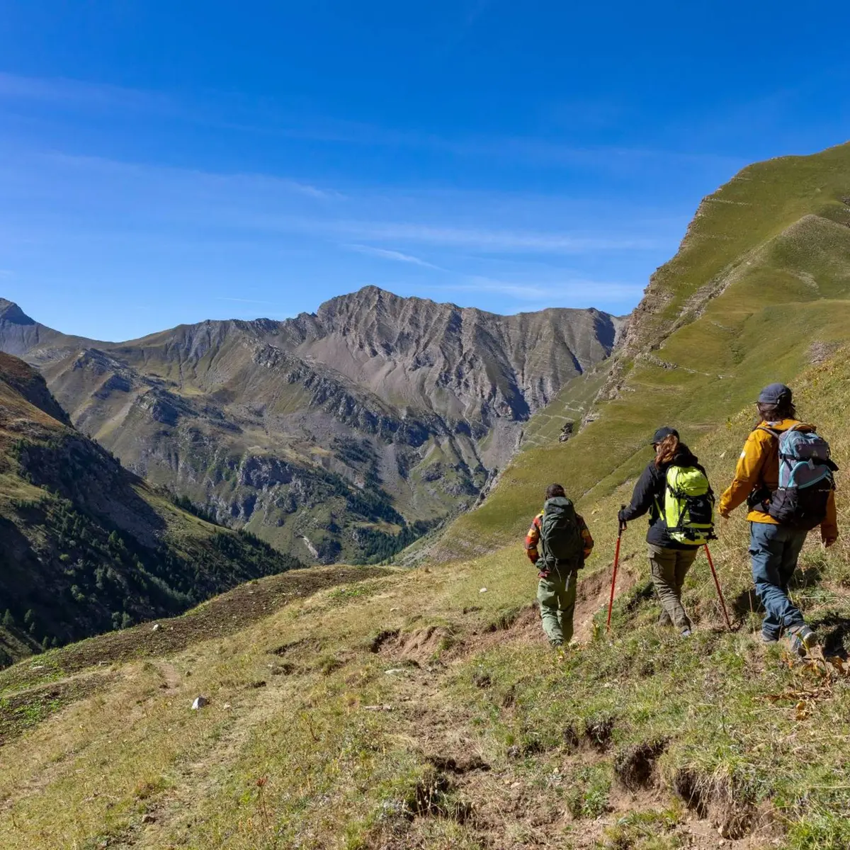 Descente du vallon de Chargès