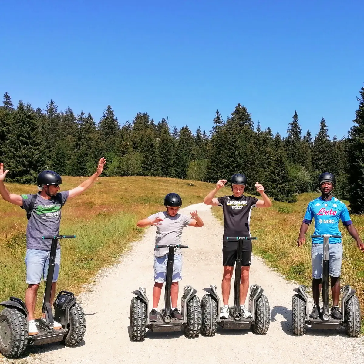 Venez dans les Bauges pour une randonnée à Segway