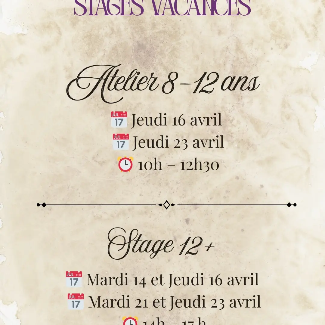 Stage couture - vacances de Pâques - New Victorian Couture_Six-Fours-les-Plages
