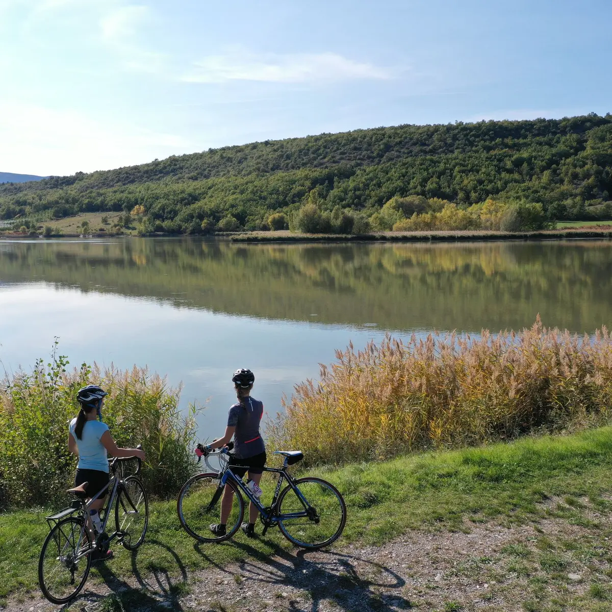 Pause au lac de Mison