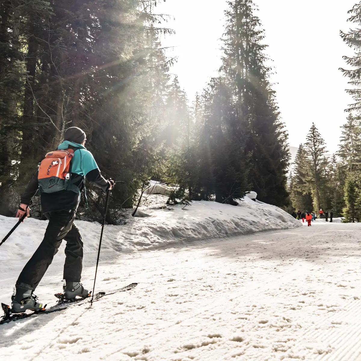 Itinéraire ski de randonnée La Serpentine