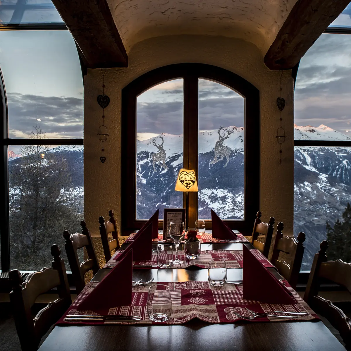 Intérieur Restaurant la Cambuse