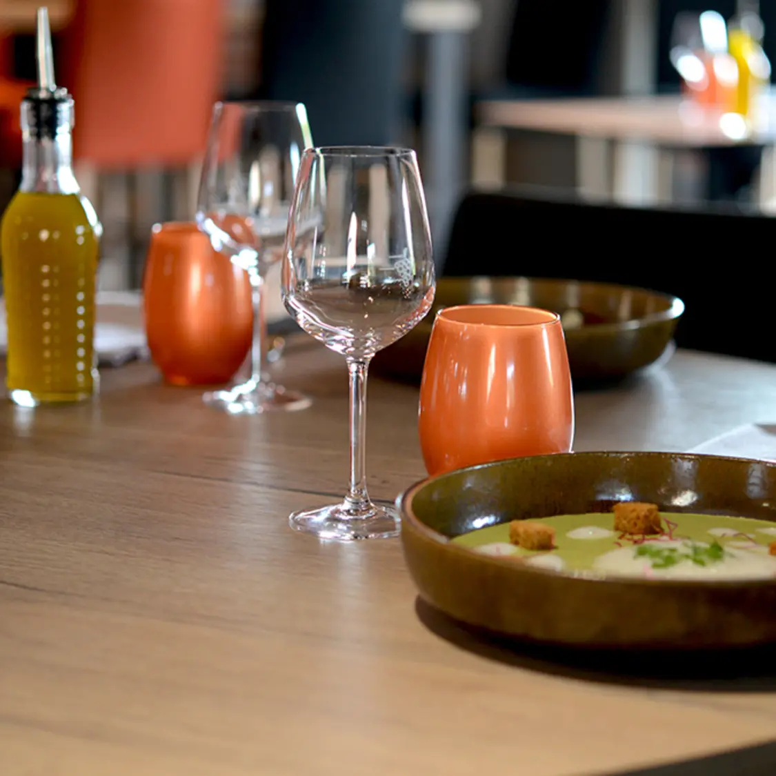 Présentation de plat