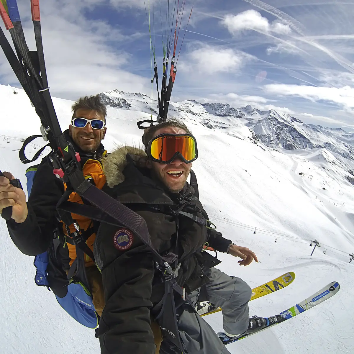 Parapente Chaussée Glissante