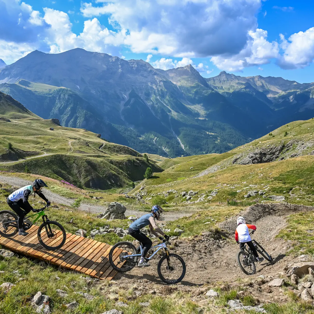 Piste DH Jujal à Orcières