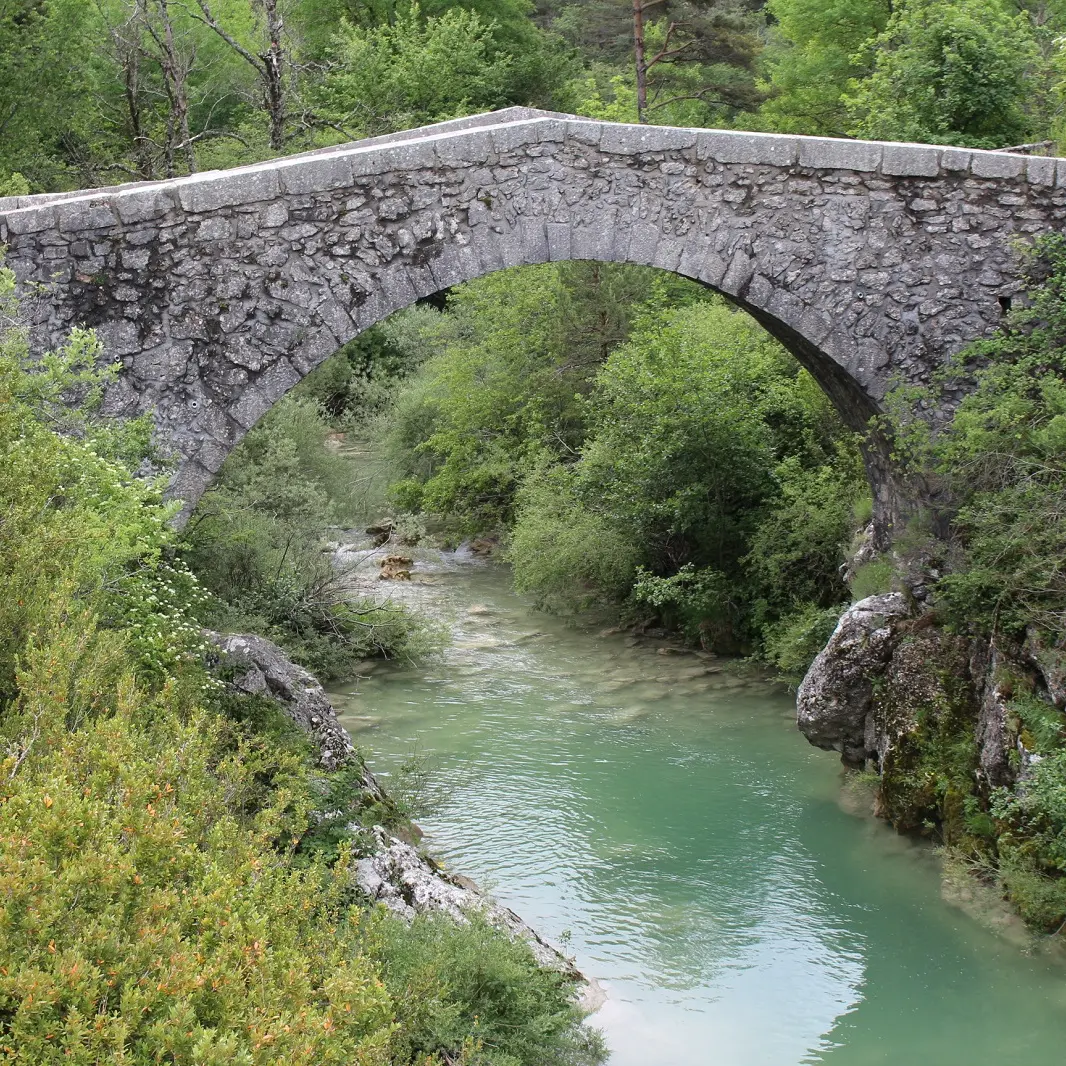 The bridge and the Artuby