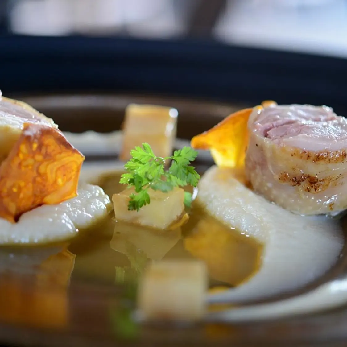 Présentation de plat