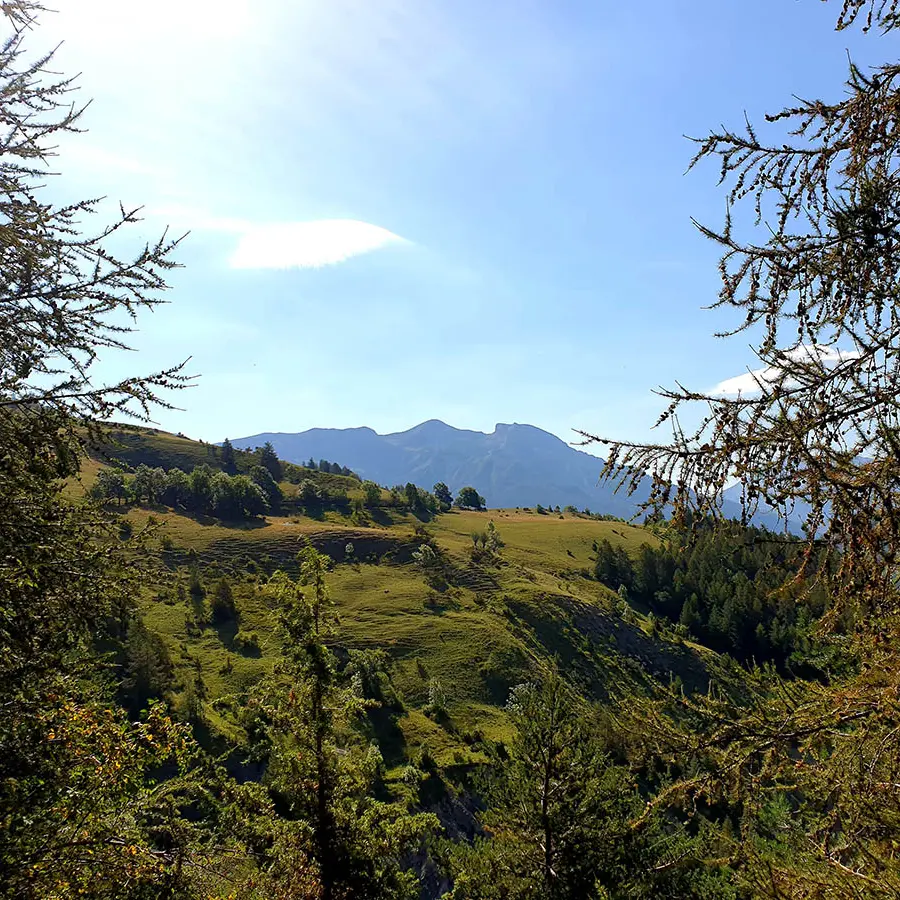 Randonnée au hameau de MontGros Val d'Allos