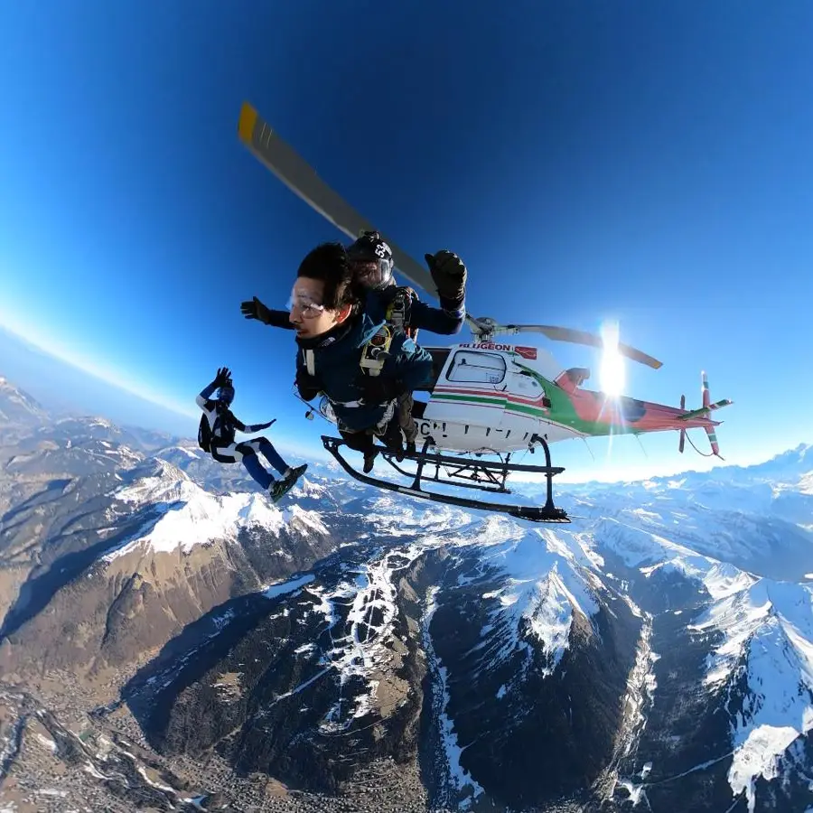 Saut en Parachute