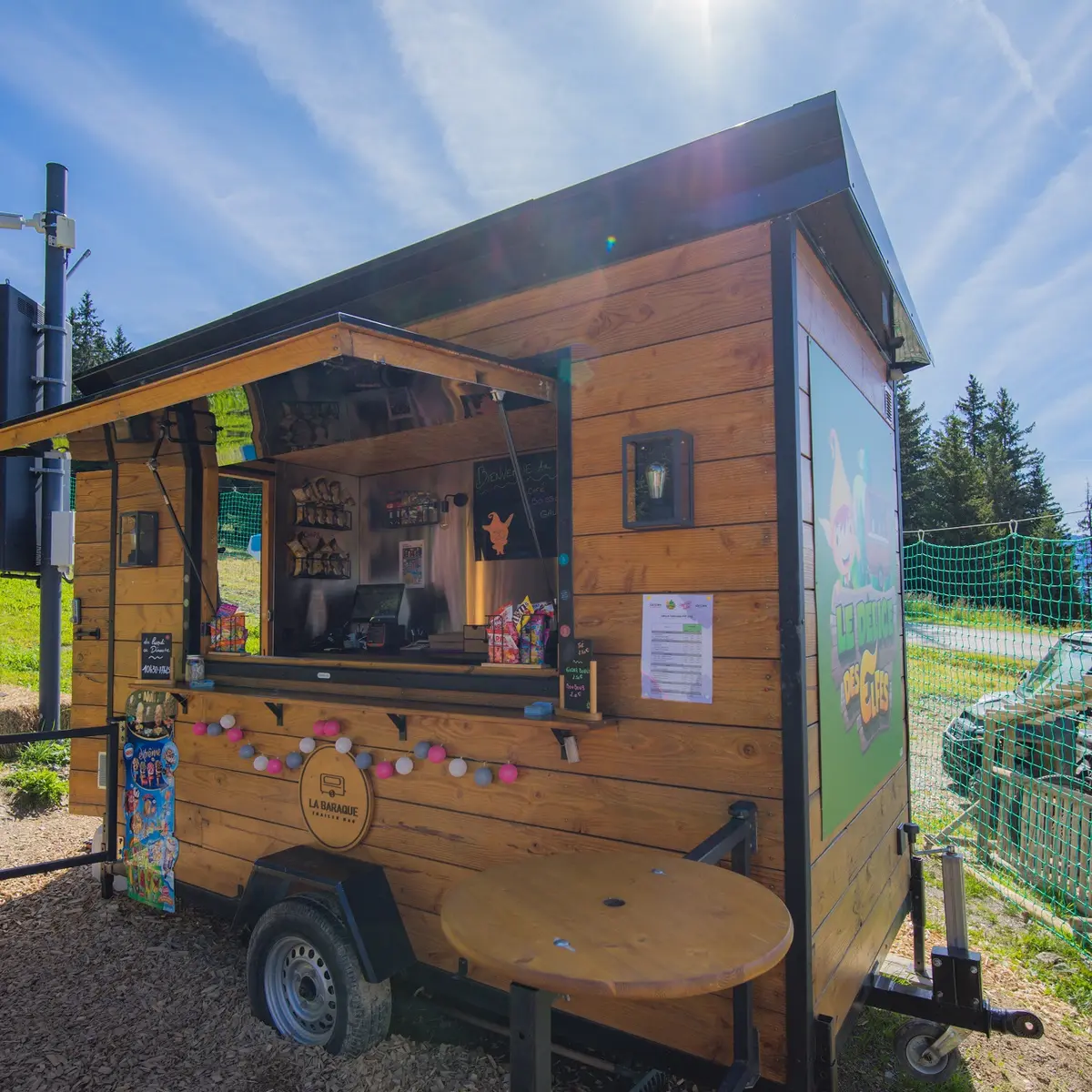 Délice des Elfes, le snack du Parc des Elfes aux Saisies