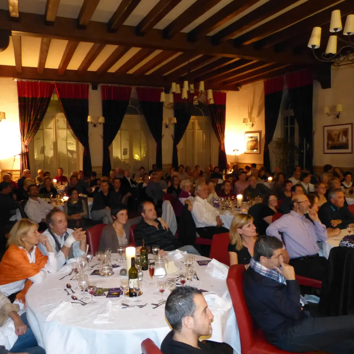 Soirée au château des Comtes de Challes