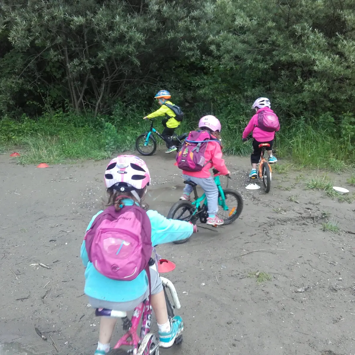 VTT 5-7 ans stage biclou au Grand-Bornand