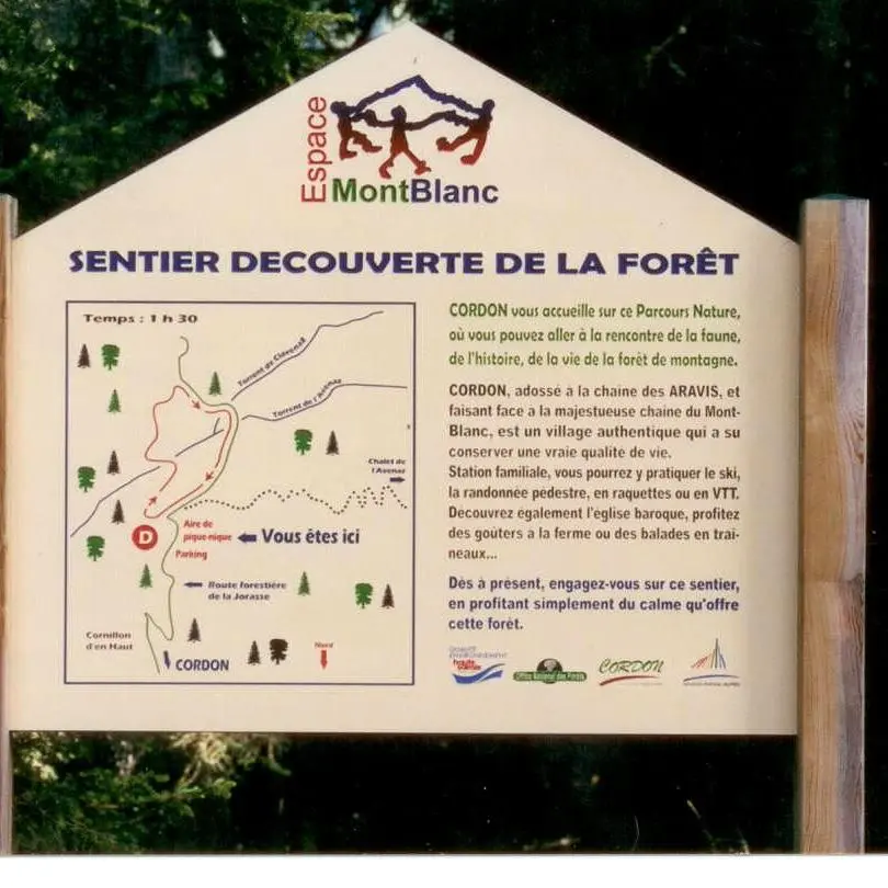 Sentier découverte de la forêt