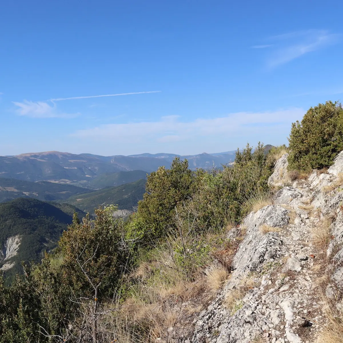 La crête du col Saint-Ange