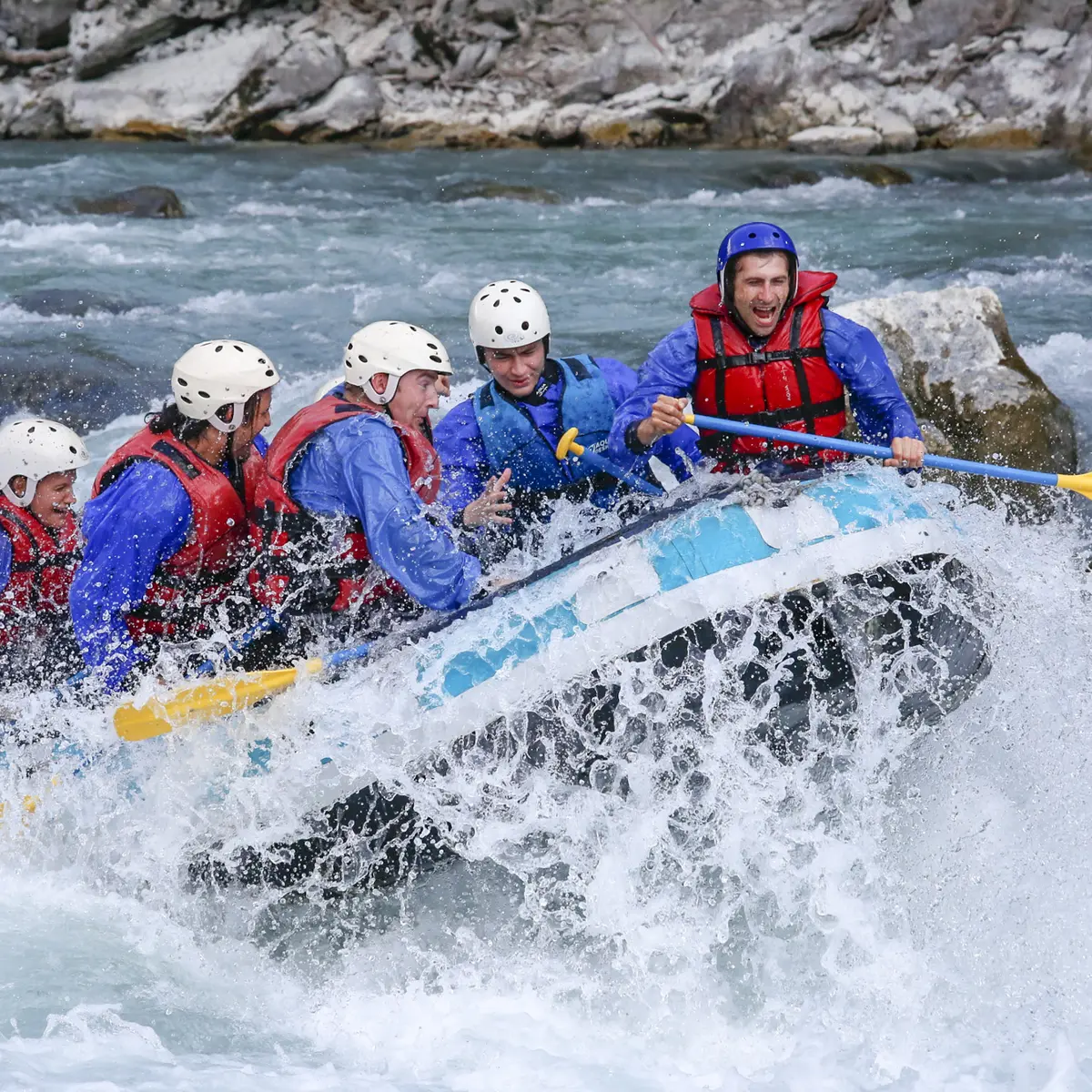 Fun rafting