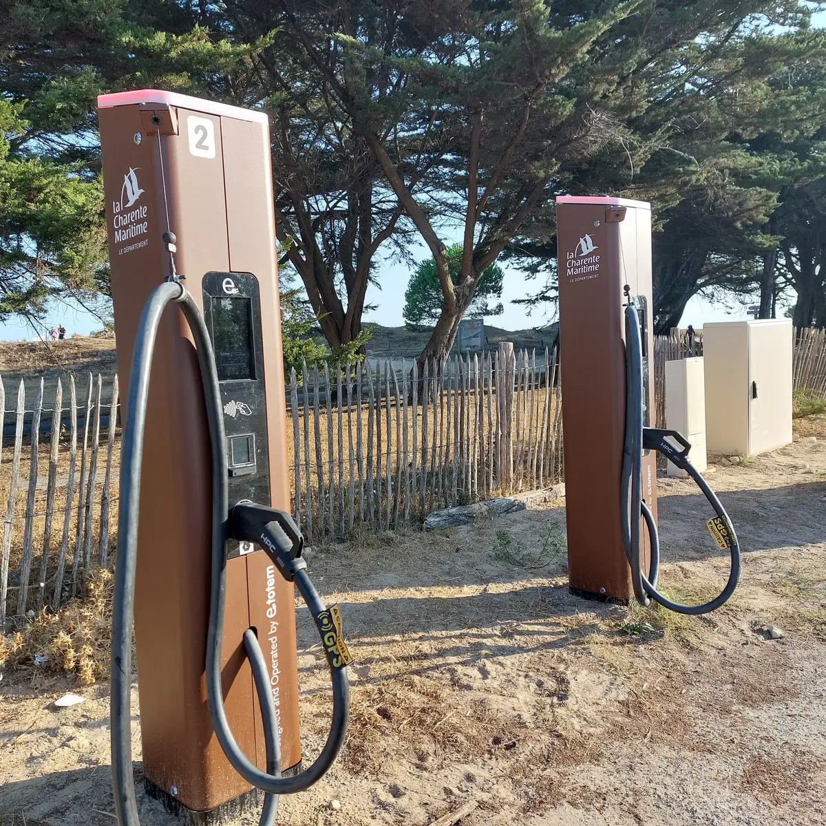 Puntos de recarga para coches eléctricos en Sablanceaux