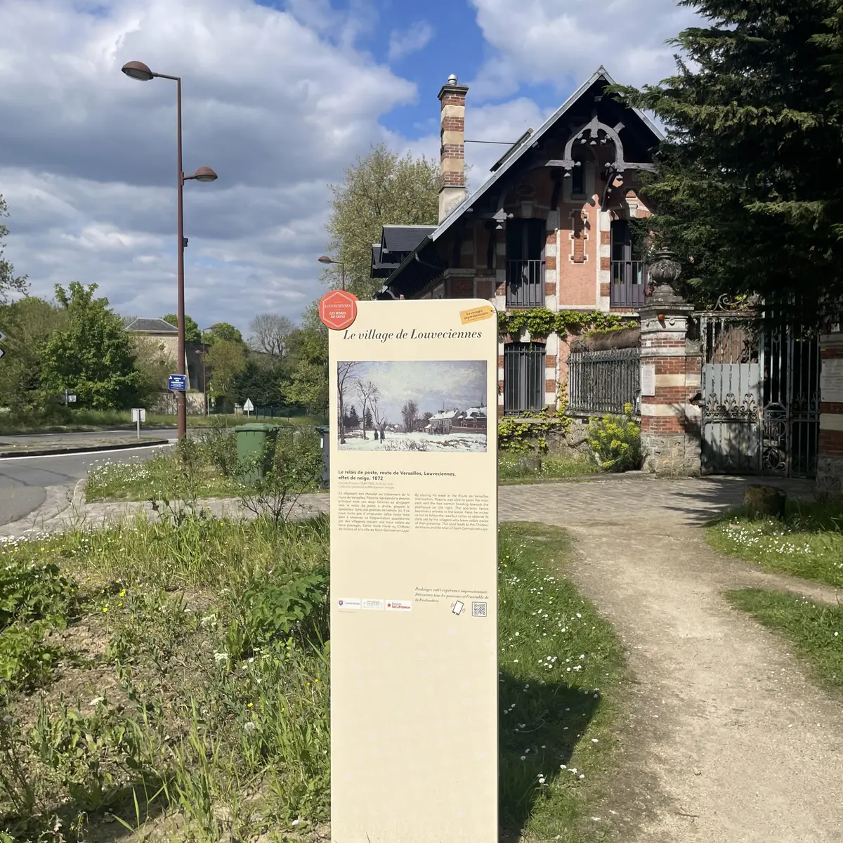Chemin des Impressionnistes à Louveciennes_Louveciennes