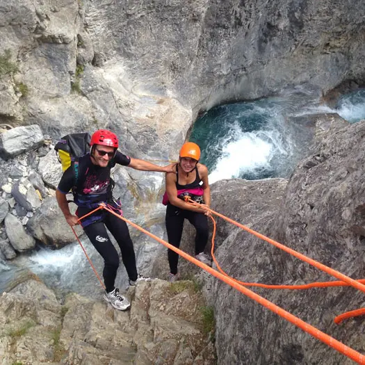 Canyoning avec No Limit Rafting