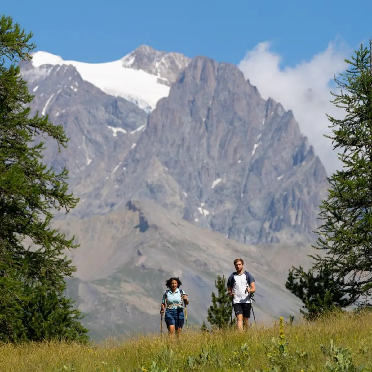 Au col de la Pousterle