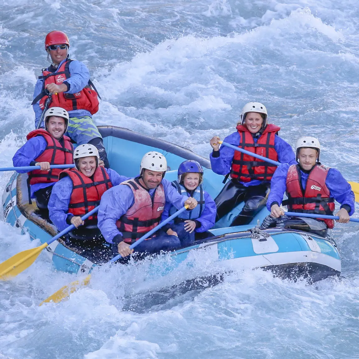 Fun rafting