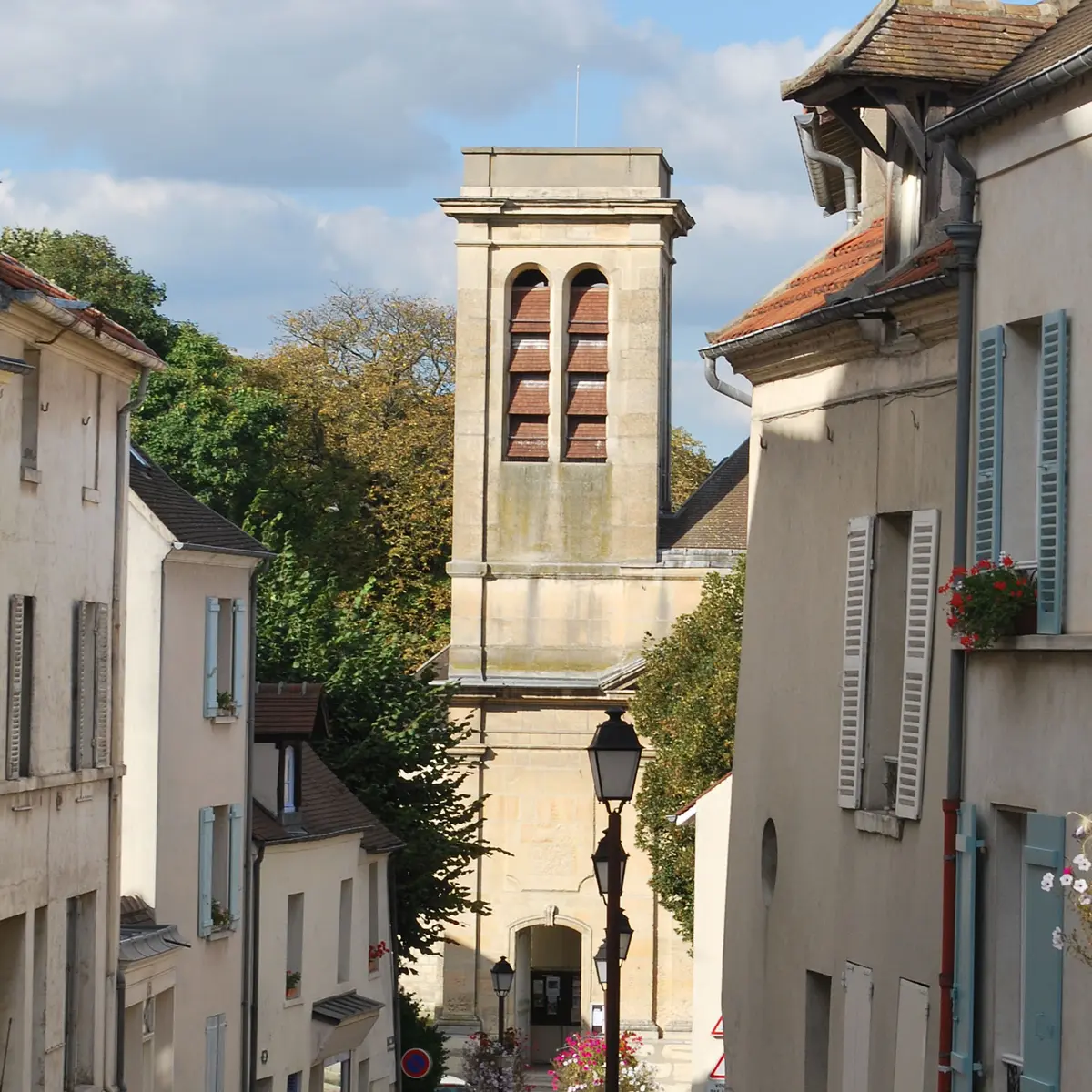 Eglise Saint Wandrille, Le Pecq