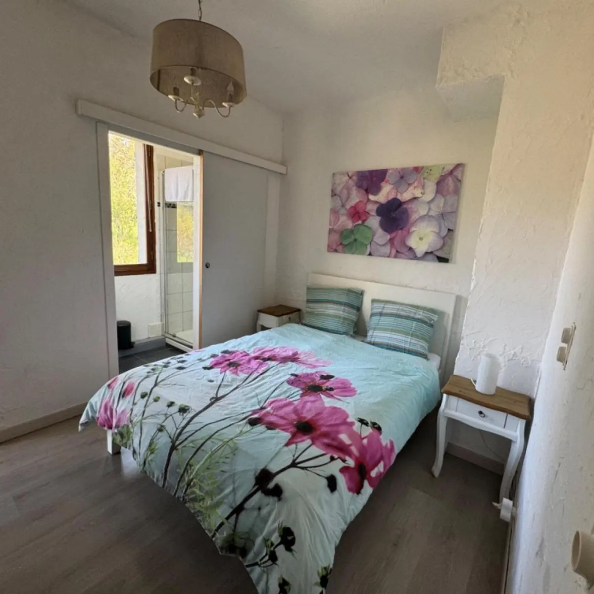 Chambre coquelicot (Chambre Double Panoramique avec le jardin d'hiver