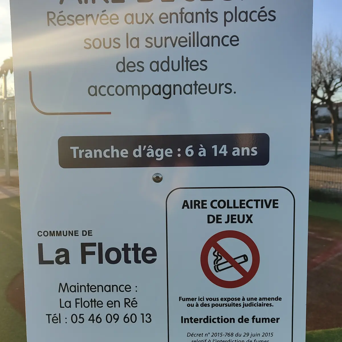 Aire de jeux 6 - 14 ans - Front de mer