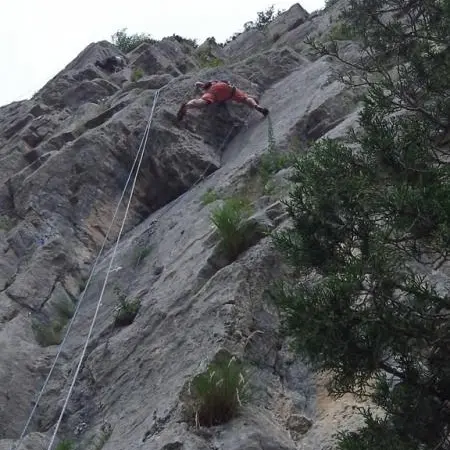 Site d'escalade des gorges d'Agnielles
