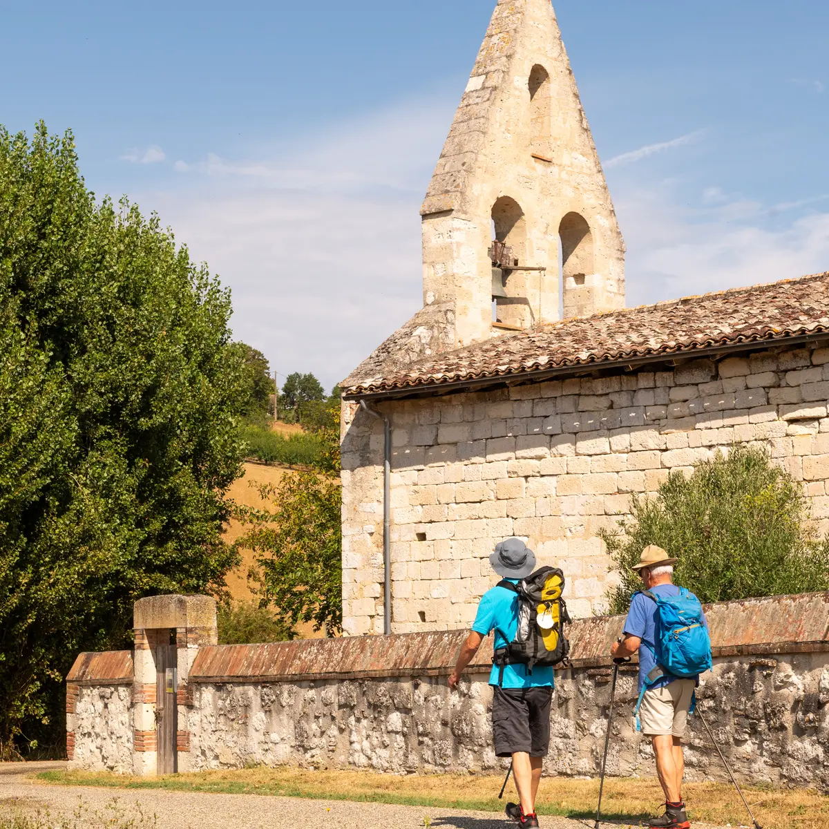 Vue extérieur de la chapelle Saint-Pierre d'Ax