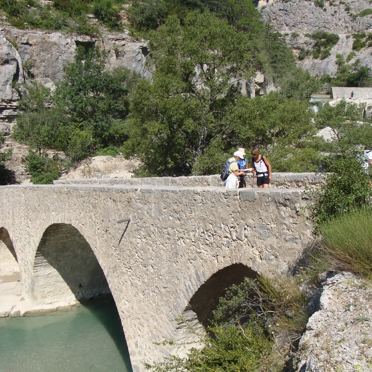 Pont médiéval de Châteauneuf-de-Chabre