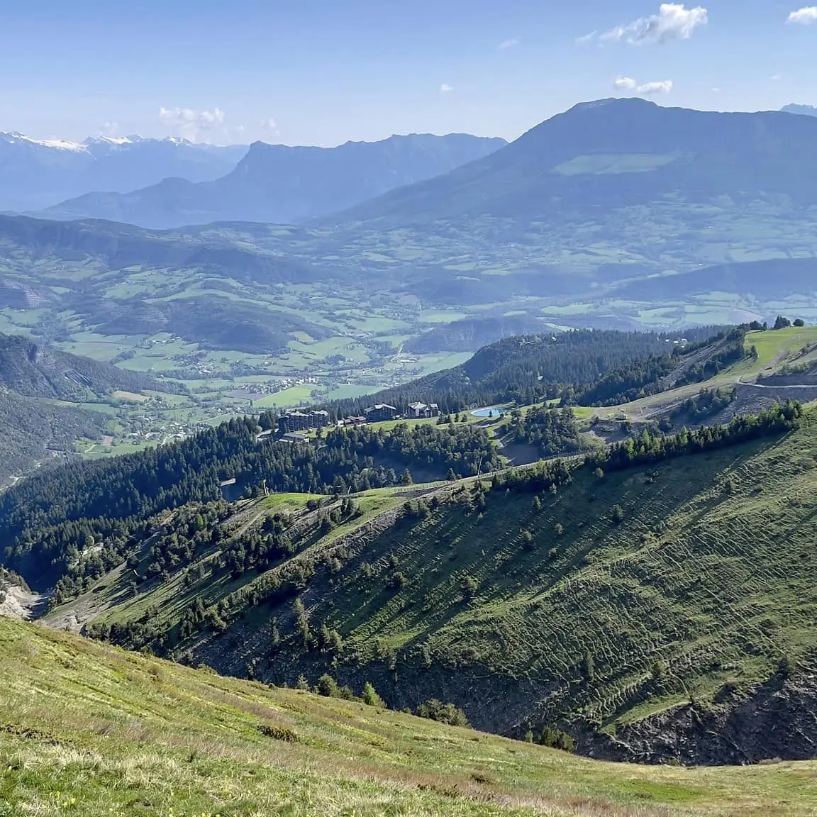 Vue de la station de Chabanon