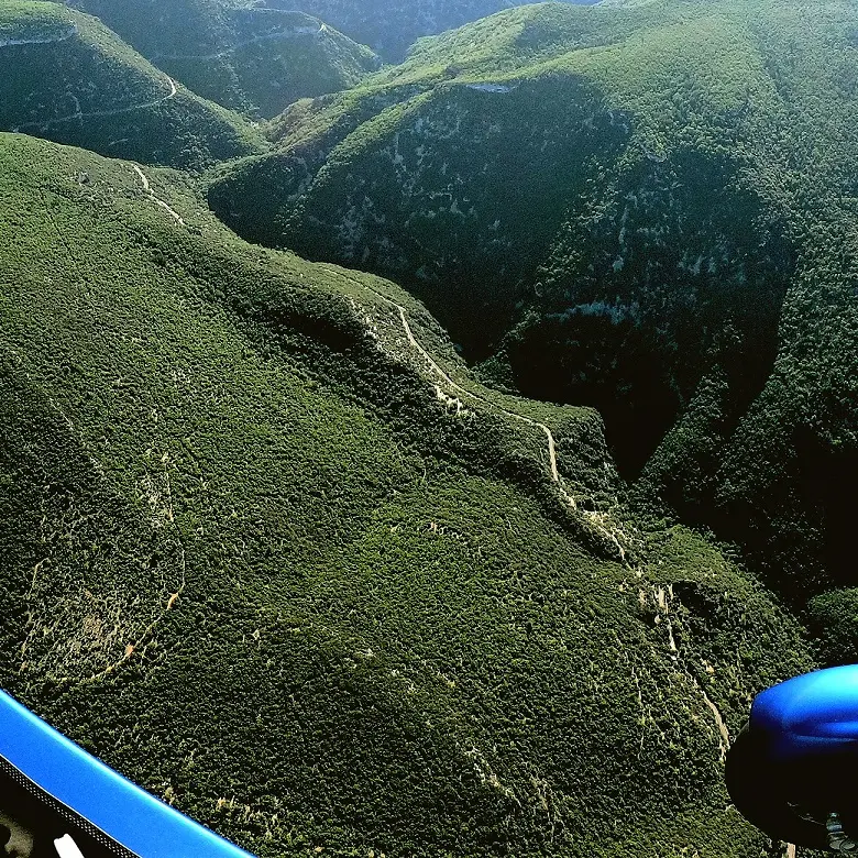 Vol en ULM vers les Monts de Vaucluse