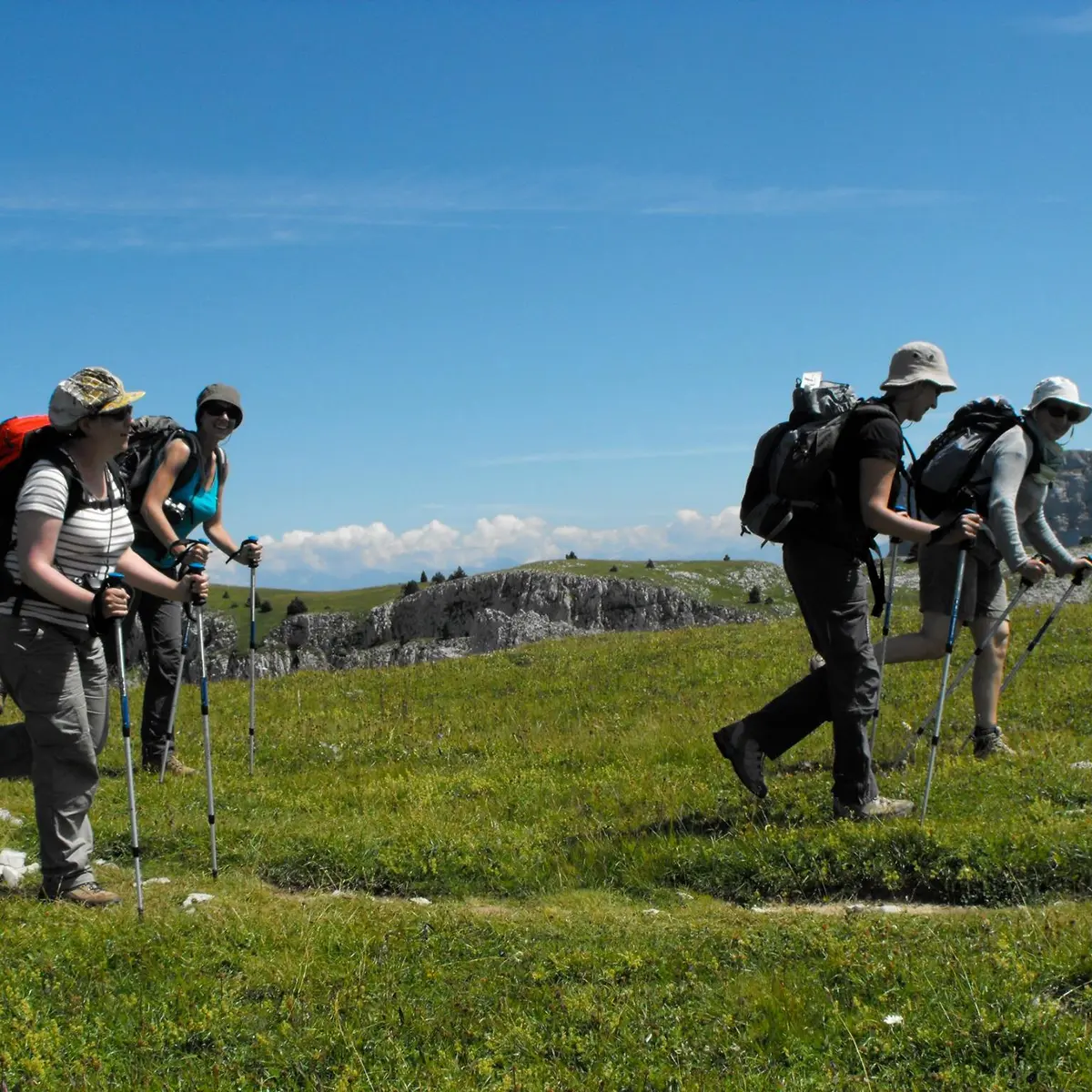 Randonnée pédestre avec Détours en Montagne