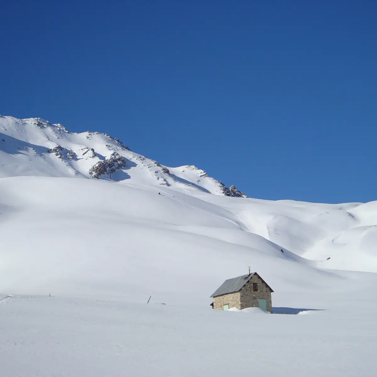 Plateau des Thures et neige
