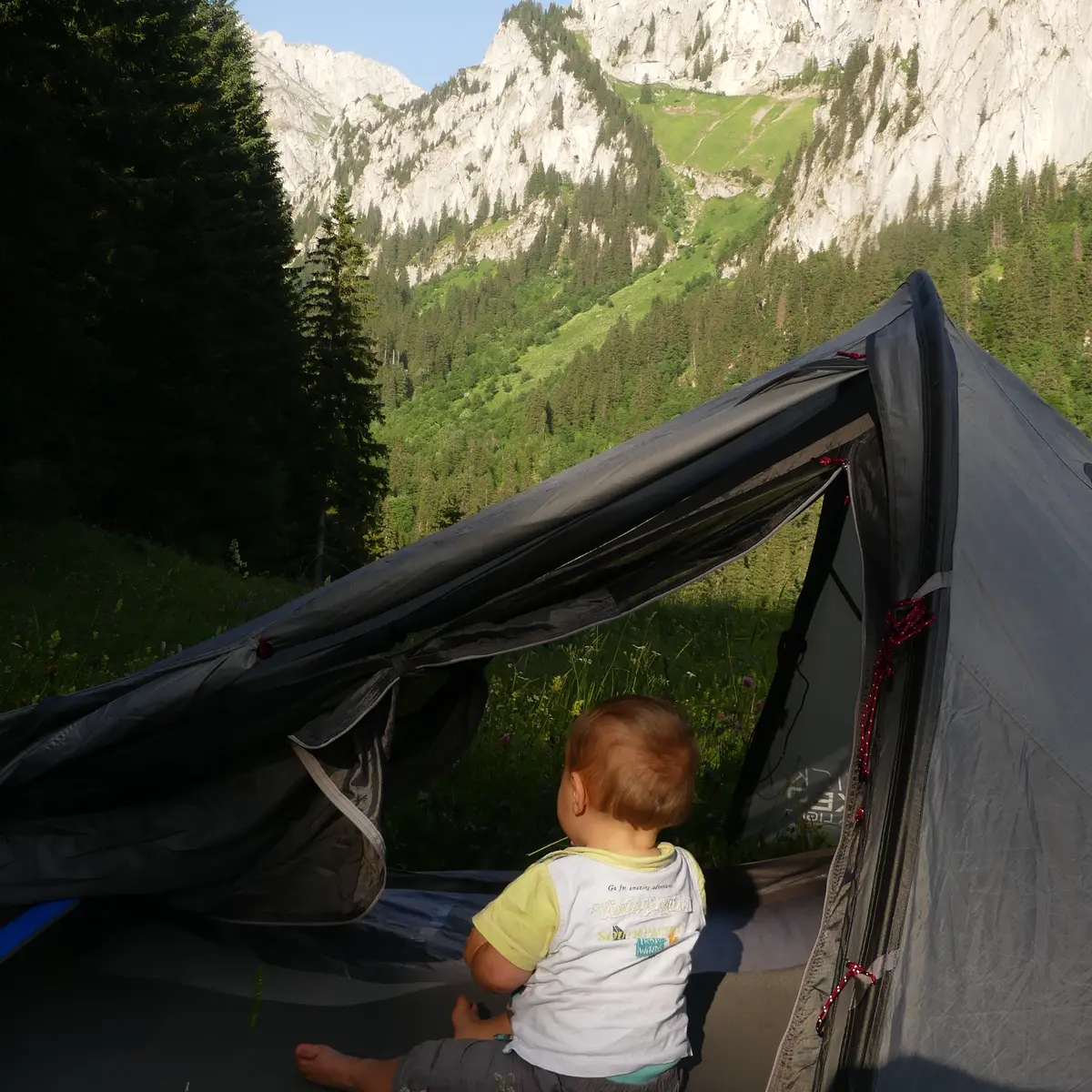 Randonnée trek Mon premier bivouac