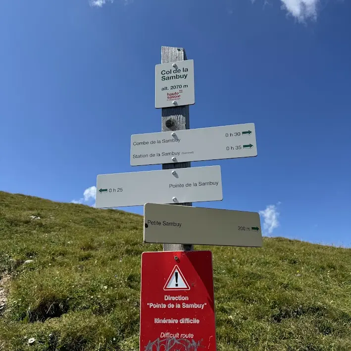 Randonnée pédestre : Boucle de la Petite Sambuy par le Pas de l'Ours_Faverges-Seythenex