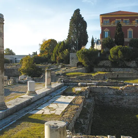 Vue du site archéologique