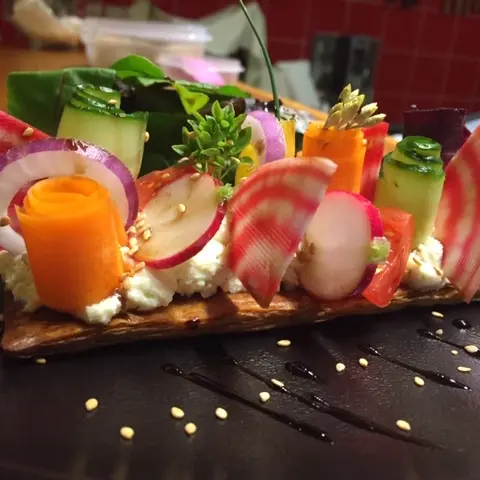 Présentation de plat
