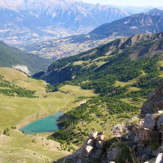 Les Orres mountain trail