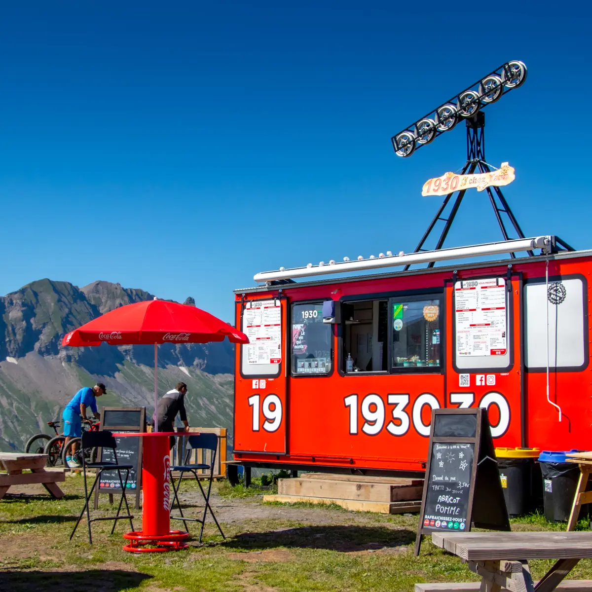Recharge ebike au Foodtruck 1930