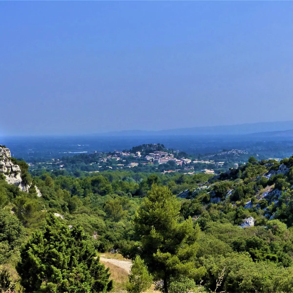 Vue sur Eygalières